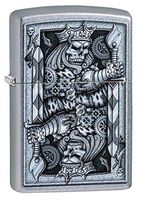 Custom Personalized Zippo Steampunk King Spade Windproof Lighter Free Engraving #29877
