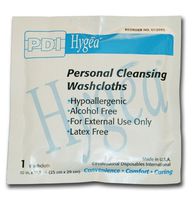 PDI HYGEA PERSONAL CLEANSING WIPES Personal Cleaning Washcloths, Individually Packed, 400/cs