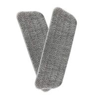 Microfiber Spray Mop Replacement Heads, Replacement Mop Pads for Wet Dry, Suitable for Kitchen Grease Cleaning, Reusable Washable (Gray, 2 Pack)