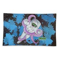 Ooze - Shatter Resistant Premium Glass Rolling Tray - (10.5x6.5x1) - Kosmic Kraken (Medium) - Indestructible Rolling Tray