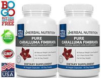 #1 Rated Caralluma Fimbriata for Weight Loss, 2 Bottle Pack, 90 Capsules Per Bottle, 3 Month Supply, 10:1 Extract Ratio, 1000mg Per Serving, MFD USA, Free Shipping