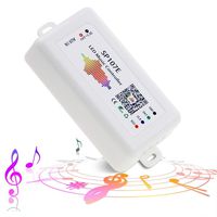 Semoic LED Controller, WS2812B WS2811 Music Sync Bluetooth Controller, iOS Android Smartphone App Control for WS2813 SK6812 SK6812-RGBW WS2801 LED Strip LED Matrix Panel LED Pixel Light