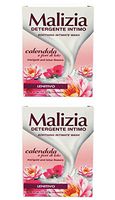 Malizia:"Detergente Intimo" Soothing Feminine Intimate Washing Lotion - 200ml/6.76oz (Pack of 2)