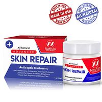 Natrulo Skin Healing Cream | Natural All Purpose Antibacterial Antiseptic Ointment for Eczema, Itch Relief, Bites, Burns, Diaper Rash, Ringworm, Wound Care | Antifungal Repair Rescue Skincare Salve