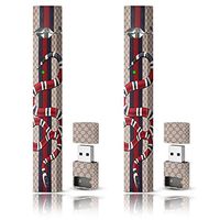Juul Skin Wrap Vinyl Sticker Decal Protector | JUUL Charger Skin & Prep Pad (Curled Snake)