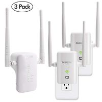 OURLINK Whole Home Mesh WiFi System 1200mbps - Replaces Gigabit AC WiFi Router and Extenders, Dual Band, Built for Smart Home, No WiFi Dead Zones, Up to 6, 000 Sq. ft. Coverage (3-PK).