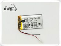 BIHUADE 3.7V 700mAh 303759 Lithium Polymer Li-Po Rechargeable Battery for MP4 MP5 Mobile Video Game