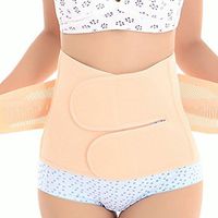 Sealike Breathable Waist Trimmer Postnatal Recoery Support Belt Waist Shaper Slimmer Band Belt Pregnancy Belly Waist Wrapper for Women with a Stylus (M)