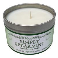 Our Own Candle Company Soy Wax Aromatherapy Candle, Simply Spearmint, 6.5 Ounce