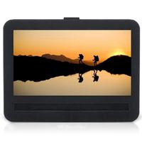 APEMAN 10''-10.5'' Car Headrest Mount Holder Strap Case for APEMAN Portable DVD Players with Swivel & Flip Screen Oxford Fabric Black