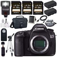Canon EOS 5DS-R 5DSR DSLR Camera + LPE-6 Lithium Ion Battery + Canon 100ES EOS shoulder bag Bundle 4