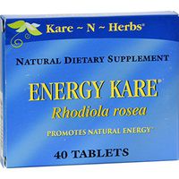 Kare-N-Herbs Energy Kare - Promotes Natural Energy - Gluten Free - 40 Tablets (Pack of 2)