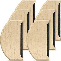 Cashmere Comb Sweater Shaver Wool Comb Wooden Pilling Fuzz Fabric Lint Remover Manual Portable Clothing Brush Tool for De-Pilling Clothing Garments Knits Woolens Scarves Wool Coats Pants Care (6)