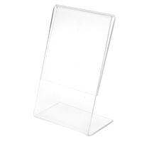 Polaroid AMZPL2X3FRCL-56 Clear Acrylic L Shaped Photo Frame for 2x3, Colorful