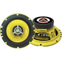 Car Two Way Speaker System - Pro 6.5 Inch 240 Watt 4 Ohm Mid Tweeter Component Audio Sound Speakers For Car Stereo w/ 30 Oz Magnet Structure, 2.25" Mount Depth Fits Standard OEM - Pyle PLG6.2 (Pair)