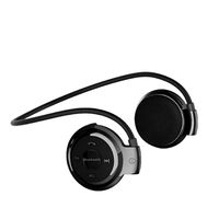 Bluetooth Headphones for Cell Phones QUNANEN Mini 503 Bluetooth Wireless Type Headset Stereo Earphone in-Ear Earbuds Sweatproof Waterproof Earbuds for Gym Running (Black)