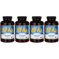 Swanson Ecomega Epa/Dha Fish Oil 180/120 Milligrams 120 Sgels (4 Pack)