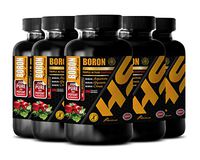 Bone Health Supplements Women - Boron Triple Action Complex - Immune Support Formula - Reduce Inflammation Supplement - 5 Bottles 1000 Capsules