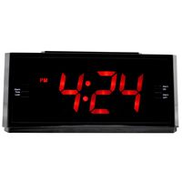 REVO America RECLKSD-1 Covert Alarm Clock Camera with Built-In SD Card Recording System (Black)