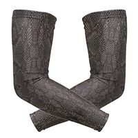 Anyangquji Snake Skin Arm Sleeve Protectiv for Man Elbow Brace for Arthritis (1 Pair)