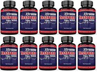 Xtreme Testrone 5000 Max Male Enhancement Increase Strength Stamina Endurance 60 Capsules Per Bottle 10 Bottles