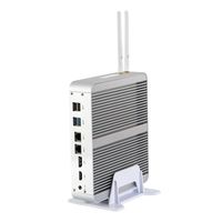 4K Fanless Mini PC,Desktop Computers,Windows 10 Pro/Linux Ubuntu,Intel Core I5 7260U,(Silver),[HUNSN BM17],[DP/HDMI/2LAN/4USB3.0/4USB2.0/Optical/SD Card Reader/WiFi],(32G RAM/512G SSD/1TB HDD)