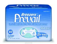Breezers by Prevail Adult Briefs, Breezers Adl Brfs Brthbl Md, (1 CASE, 96 EACH)