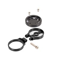 Kbrotech Bike Stem Mount Holder Compatible with Garmin/for Bryton/for Cateye Computer,Bicycle Stem Computer Extension Holder,Angle Adjustable (Black)