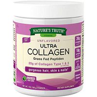 Nature's Truth Ultra Collagen Powder | 7 oz | Type I and III | Hydrolyzed Collagen Peptides | Grass Fed, Paleo, Keto Friendly | Protein Packed | Unflavored | Non-GMO, Gluten Free