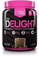 FitMiss Delight Protein Powder, Healthy Nutritional Shake for Women, Whey Protein, Fruits, Vegetables and Digestive Enzymes, Support Weight Loss and Lean Muscle Mass, Chocolate, 1.2 Pound