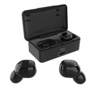 AOBMAXET True Wireless Earbuds Headphones Superior 3D Stereo Sound Bluetooth 5.0 Mini in Ear Earbuds, Long Play Time, Sweatproof Sport Headsets with Built-in Mic & 3000mAh Charging Case