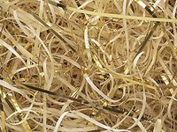 French Vanilla & Gold Veryfine Cut 10 lb Box ~ Spring-fillÂ Shred - WRAPS-SP10FVG