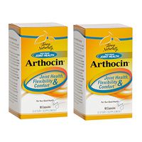 Terry Naturally Arthocin (2 Pack) - 60 Vegan Capsules - Joint & Cartilage Support Supplement, Optimizes Comfort, Mobility & Flexibility - Non-GMO, Gluten-Free - 30 Servings