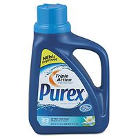 Purex 04789 Liquid HE Detergent After The Rain Scent 50oz Bottle 6/Carton