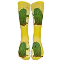 Hug Cactus Unisex Athletic Calf Soccer Tube Sock