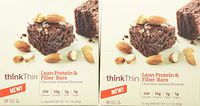 Think Thin 20 Pack (2 X Box of 10)- (Fiber Chocolate Almond Brownie)
