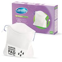 The Original Carebag Vomit Bag with Super Absorbent Pad, 60 Count (3 Boxes of 20)–Absorbent Emesis Bag for Emergency–Medical Grade, Disposable Nausea Bag for Travel–Barf Bags for The Car, Uber & Lyft