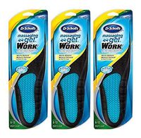 Dr. Scholls Massaging Gel Work Men (Size 8-13) (3 Pack)
