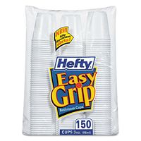 Hefty Easygrip Bathrm Plas Cup 3Oz Whi 12/150