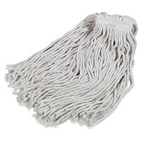 Carlisle 369824B00 Flo-Pac #24 Large Mop Head, Cotton, Lot of 12