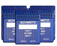 SCHMETZ 50pcs Size 18 20 21 23 24 135x17 DPx17 Walking Foot Sewing Machine Needle