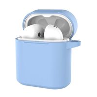 NXDA AirPods Case 360°Protective Silicone Anti-lost Protective Cover Skin Case for Huawei Honor Fly Pods (Blue)