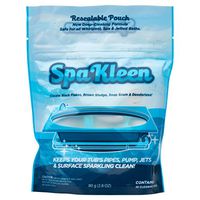 SpaKleen Jacuzzi Whirlpool Jetted Spa Bath Cleaner - 10 Cleaning Water Soluble Pods - Just Fill Tub and Drop One in - Fast Action Formula