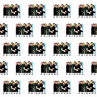 GRAPHICS & MORE Friends It's All About Friends Premium Roll Gift Wrap Wrapping Paper