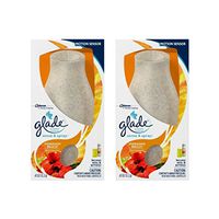 Glade Sense & Spray automatic air freshener starter kit, Hawaiian Breeze, Colors May Vary - 2 Packs