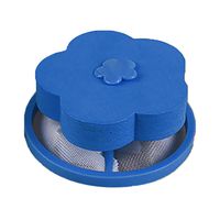 Hongxin Universal Float Filter Mesh,Removal Ball Debris Thread Cleaning Filter Net Lint Mesh Bag Cleaning Supplies (1pc Dark Blue)