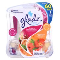 Glade PlugIns Scented Oil Refills Vanilla Passion Fruit (Pack of 16)