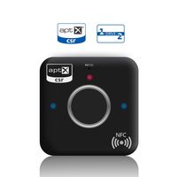 Bluetooth Receiver Adapter for Home Stereo with Bluetooth 4.2, Car Bluetooth Audio Adapter, NFC, One-Drive-Two, AptX-Low Latency, Built in MiC, for Home and Car Music Streaming Sound System