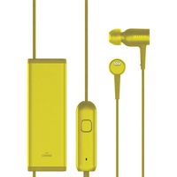 SONY Headphones, in-Ear, Mic - Yellow