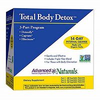 Advanced Naturals Total Body Detox, 3-Part Kit, 14 Day Program
